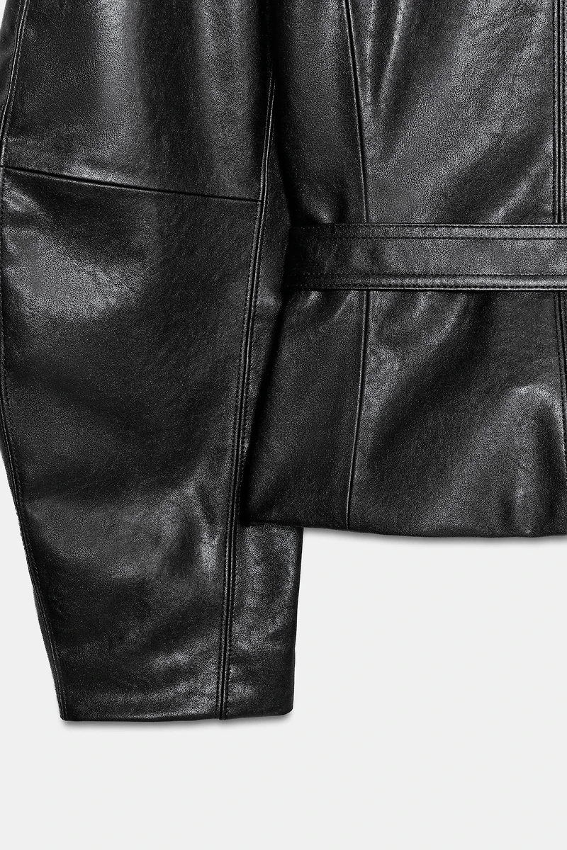 VESTE CEINTURÉE