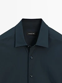 Slim fit stretch shirt