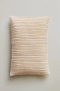 PLEATED THROW PILLOW COVER