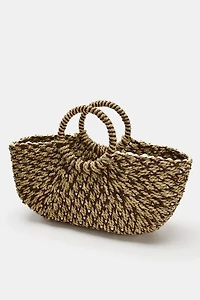 WOVEN HANDBAG