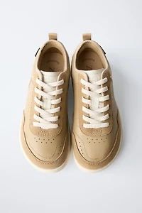 BAREFOOT LEATHER SNEAKERS