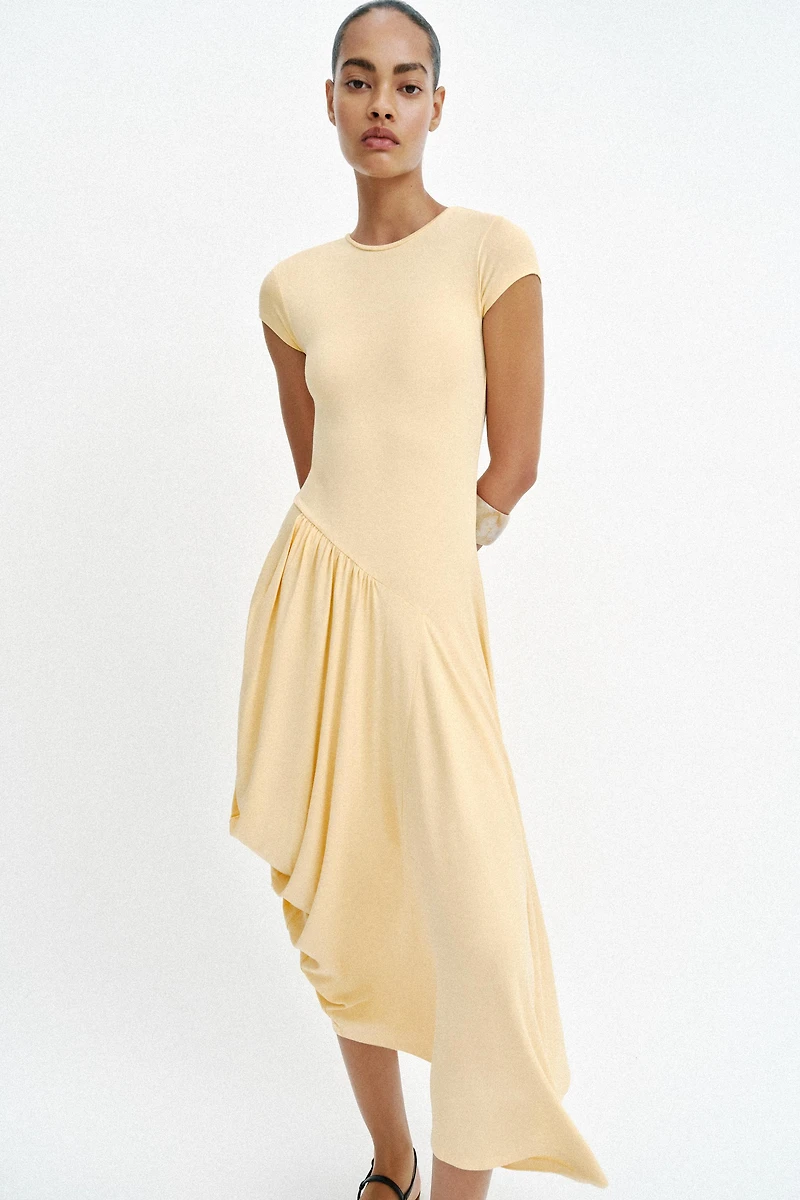 ASYMMETRIC LONG DRESS