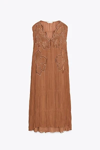 ROBE PLIS BRODÉE ZW COLLECTION