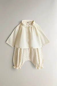 BABY PIPING SHIRT