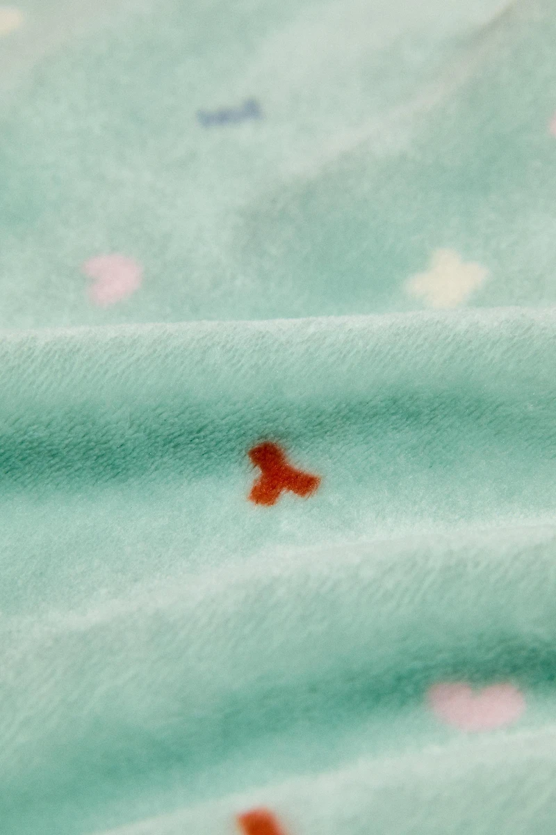 MICKEY & MINNIE LETTERS BABY FLEECE BLANKET ©DISNEY