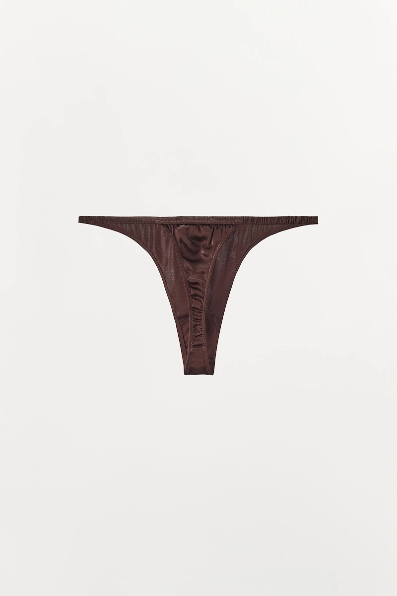 SILK THONG