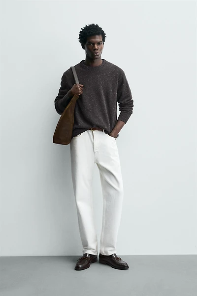 PULL 100 % LAINE BOUTONNÉ