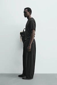 WIDE FIT CHINO PANTS