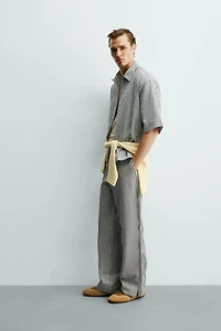 RELAXED FIT STRIPED SHIRT