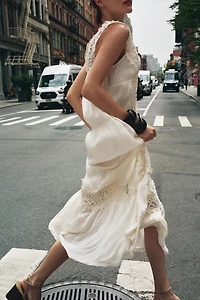 COMBINATION LACE SLIP DRESS