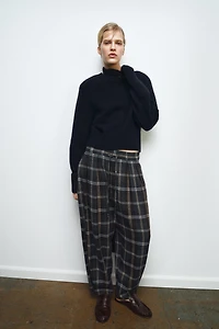 ZW COLLECTION PLAID PANTS
