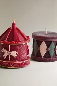 SET OF DRUM GINGERBREAD SCENTED CANDLES (SET OF 2)