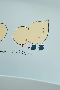 BAVOIR ENFANT SILICONE POUSSINS