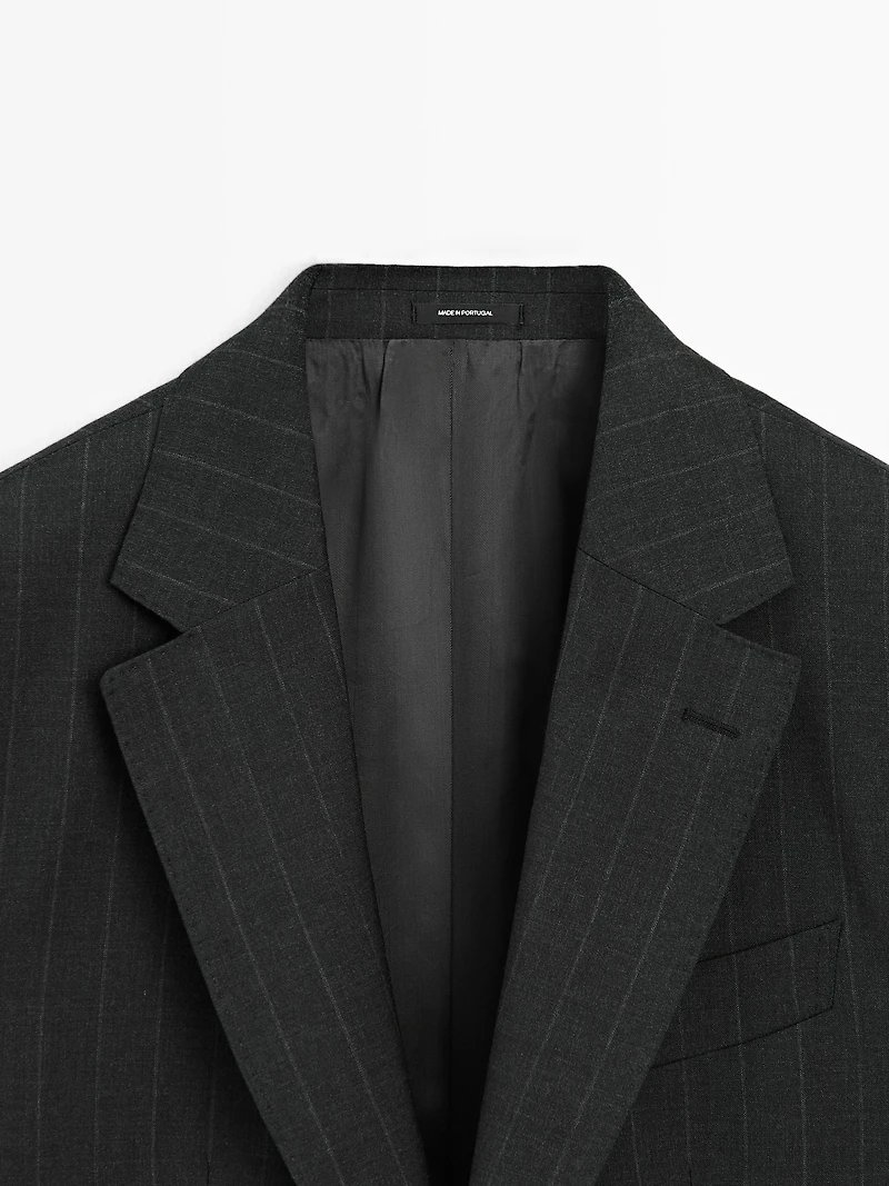 American pinstripe suit