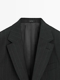 American pinstripe suit