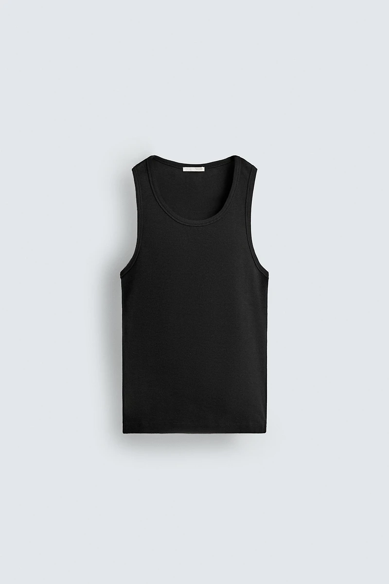 BASIC RIB TANK TOP