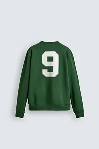 COMBINATION PRINT SWEATSHIRT