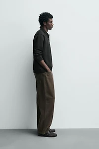 REGULAR FIT TEXTURED POLO SHIRT