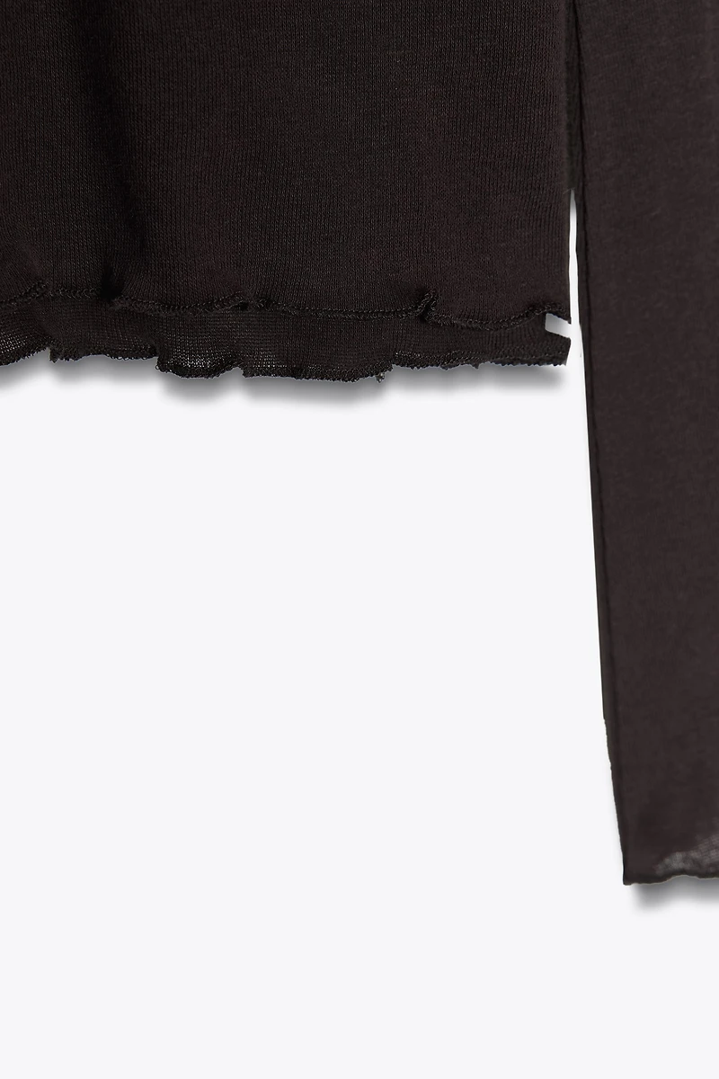 SOFT DOUBLE EFFECT T-SHIRT