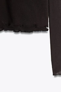 SOFT DOUBLE EFFECT T-SHIRT