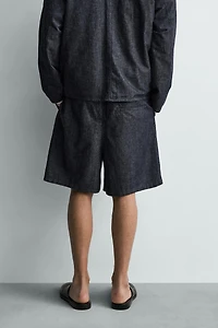LIGHTWEIGHT DENIM SHORTS