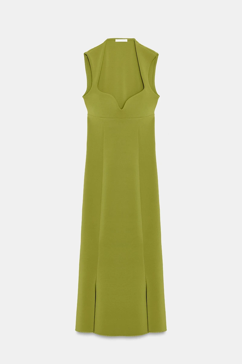 SWEETHEART NECKLINE DRESS