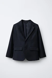 TEXTURED SUIT BLAZER