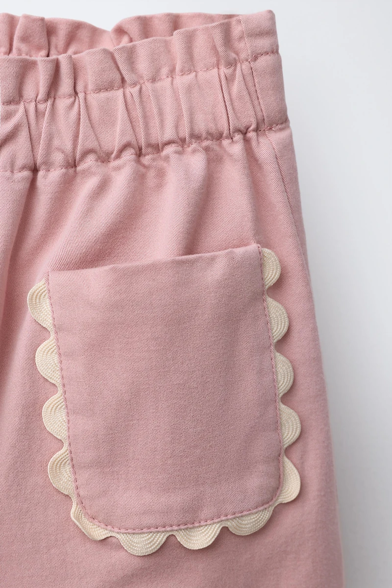 WAVY TRIM CULOTTES