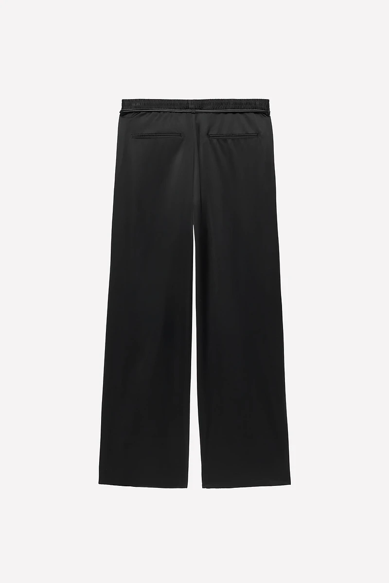 VISCOSE - WOOL BELTED PANTS LUDOVIC DE SAINT SERNIN x ZARA