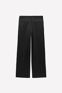 VISCOSE - WOOL BELTED PANTS LUDOVIC DE SAINT SERNIN x ZARA