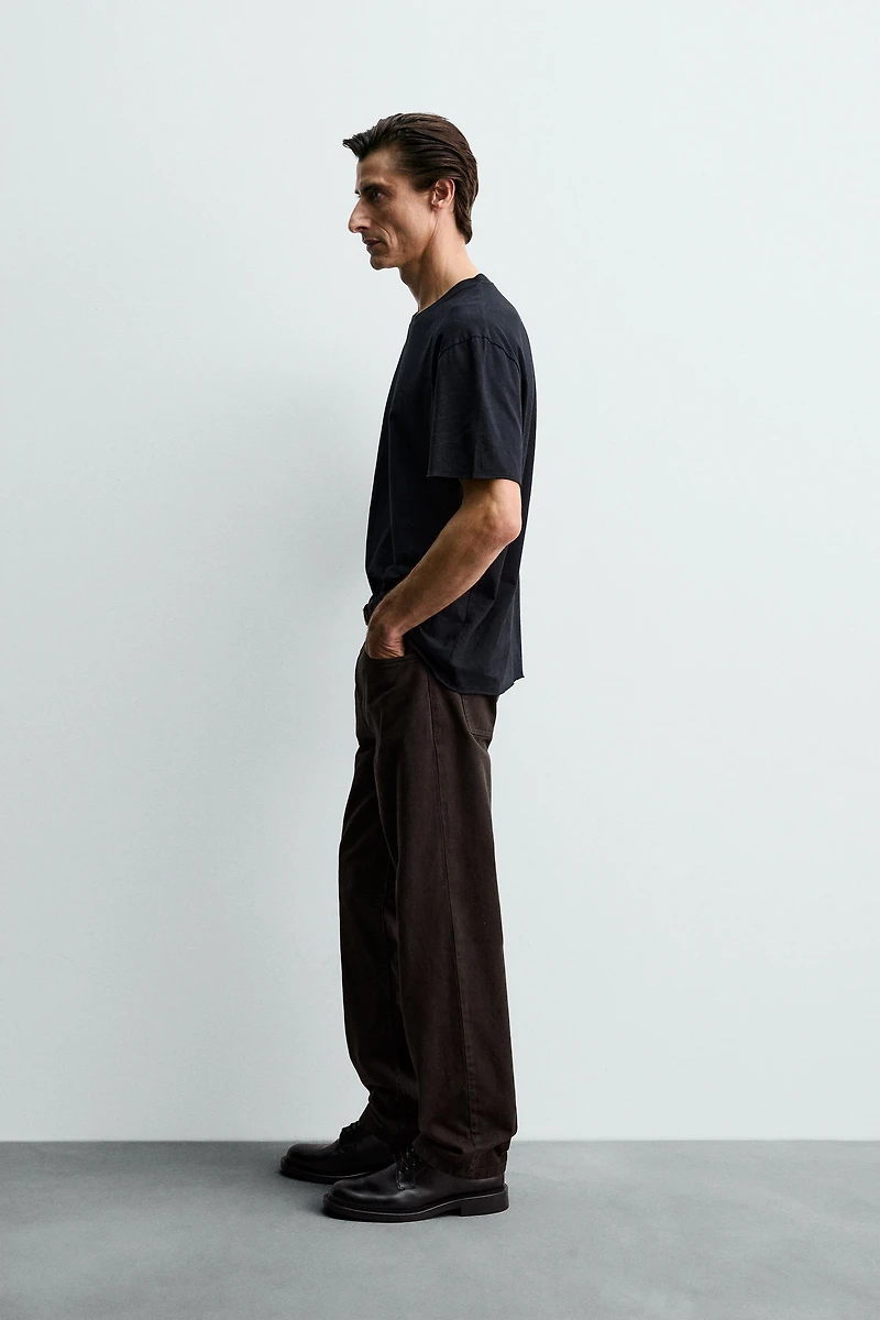 IRREGULAR HEM T-SHIRT