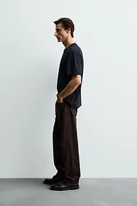 IRREGULAR HEM T-SHIRT