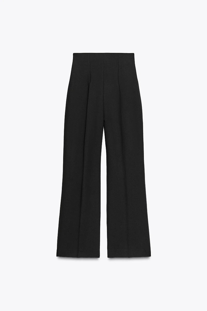 HIGH-WAISTED ZIPPER PANTS ZW COLLECTION