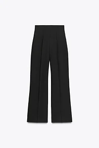 HIGH-WAISTED ZIPPER PANTS ZW COLLECTION