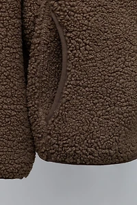 HOODED FLEECE JACKET