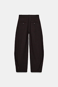 ZW COLLECTION BALLOON PANTS WITH BUTTONS