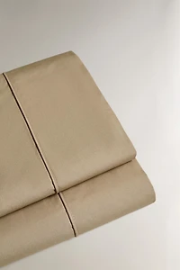 DRAP PLAT PERCALE DE COTON (300 FILS)