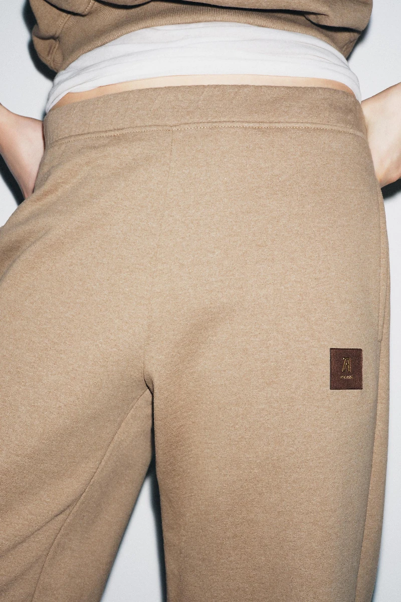 WIDE PLUSH PANTS