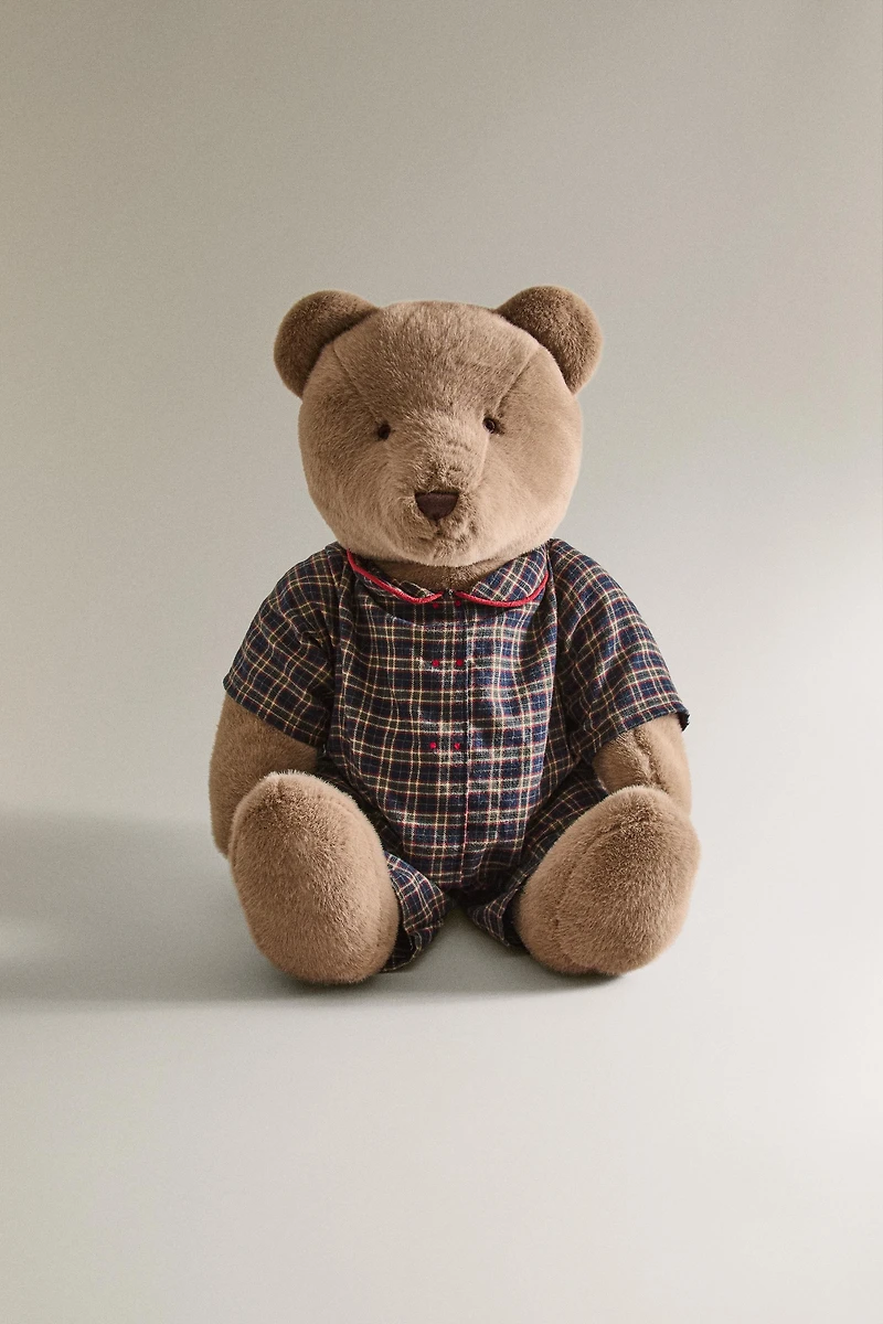 CHILDREN'S PLUSH TOY CHRISTMAS BEAR (60 CM)