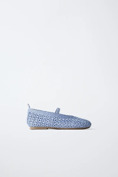 BRAIDED BALLET FLATS