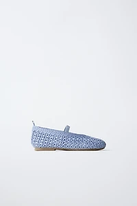 BRAIDED BALLET FLATS