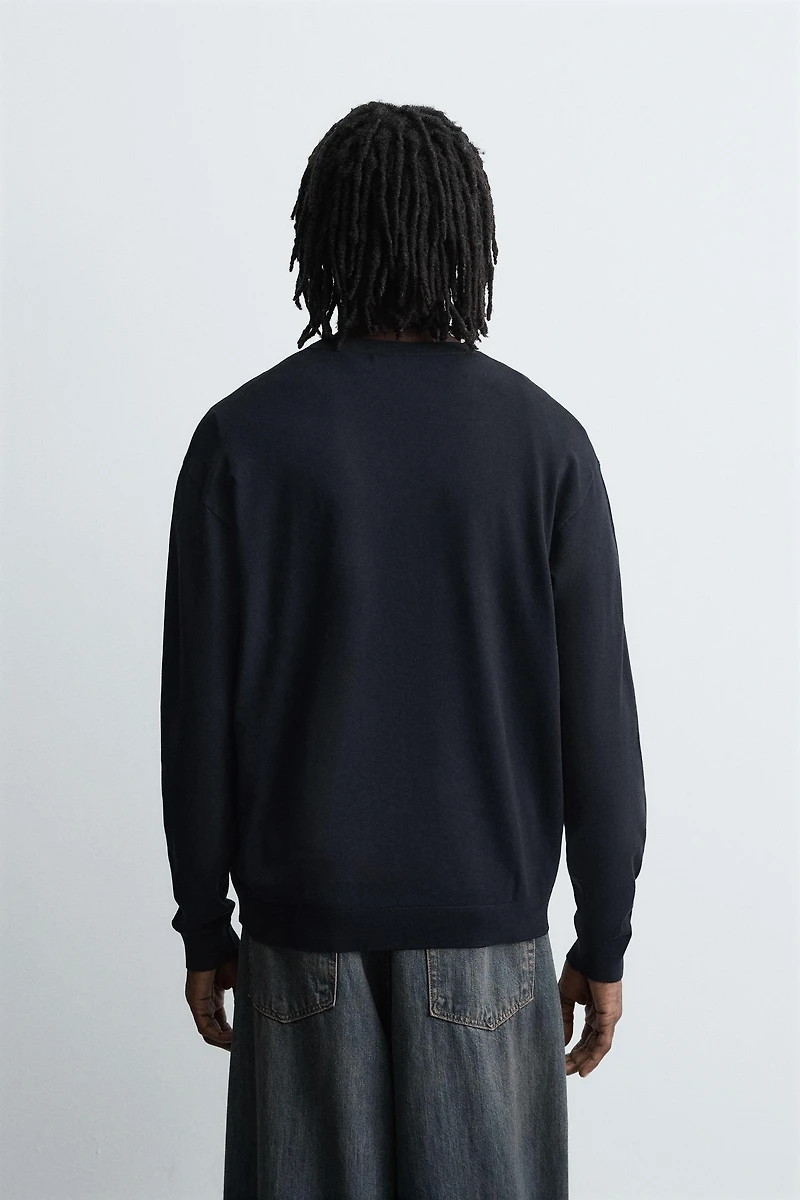 PULL REGULAR FIT STRUCTURÉ