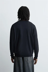 PULL REGULAR FIT STRUCTURÉ