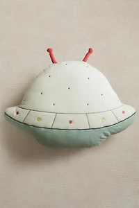 CHILDREN'S SPACECRAFT THROW PILLOW