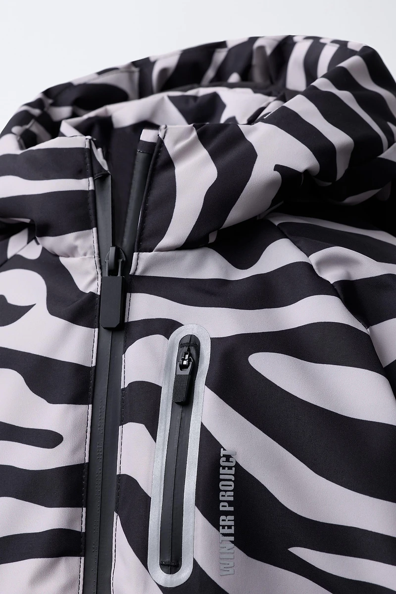 ZEBRA WATER AND WIND RESISTANT JACKET