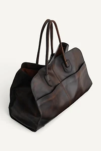 LIMITED EDITION LEATHER SHOULDER BAG