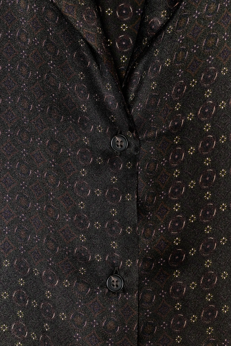 ZW COLLECTION SILK PAJAMA SHIRT