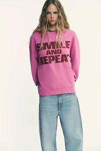SWEAT DÉLAVÉ SMILEY®