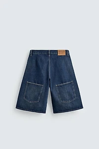 DENIM BERMUDA JORTS HARRY LAMBERT FOR ZARA X DISNEY