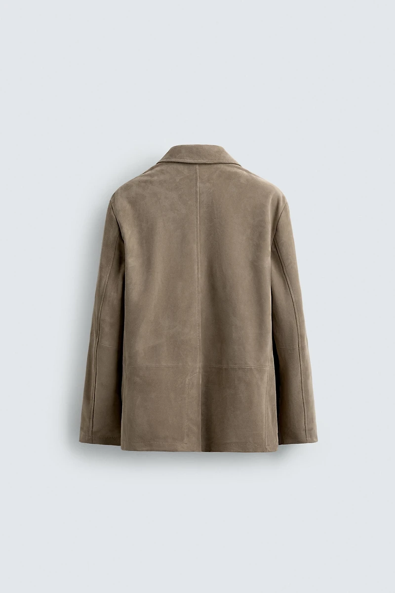 BLAZER REGULAR FIT EN DAIM